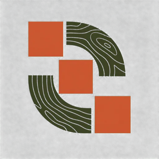 West Dundee Tilewright abstract tile-and-grain mark